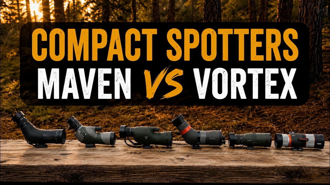 Обзор компактной зрительной трубы: Maven против Vortex