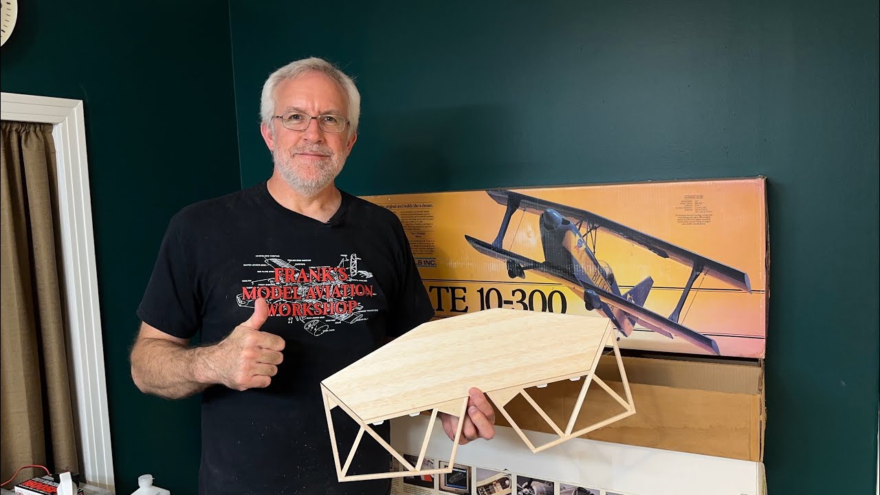 Carl Goldberg Ultimate 10-300 Biplane Build: Part 2 (Elevators, Hinging, and Shaping)