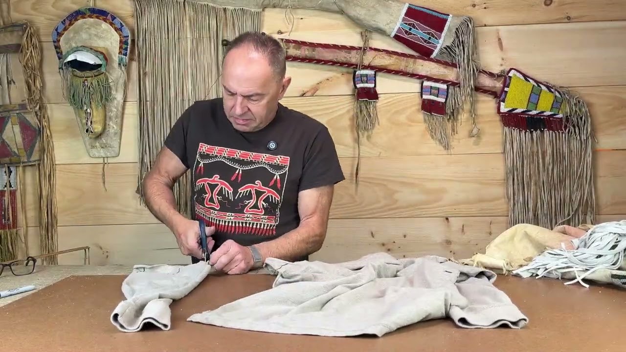 Leather Shirt Construction Craft Tutorial With The Wandering Bull