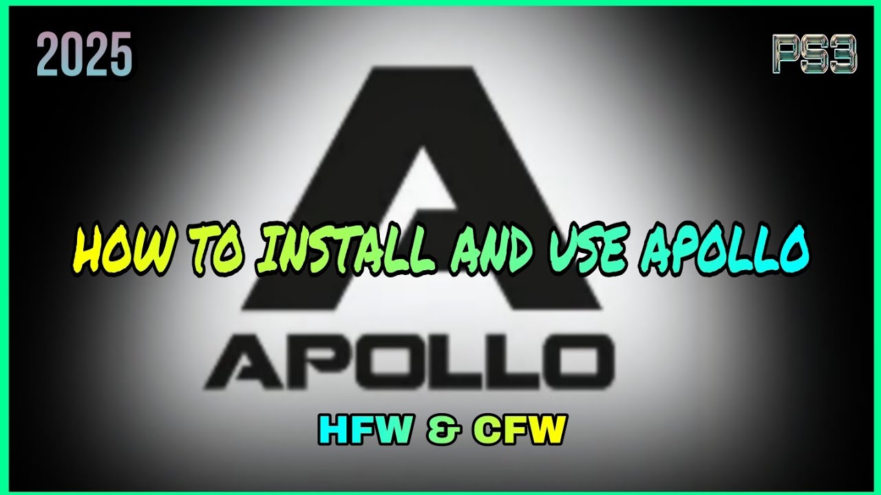 How To Install And Use Apollo Tool (PS3)(HFW&CFW)