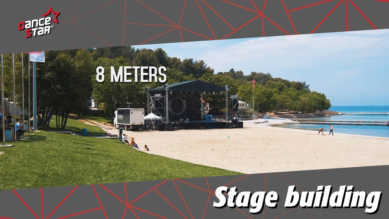 DanceStar World Finals 2019: MASSIVE Beach Stage Building (500,000&euro;!!)