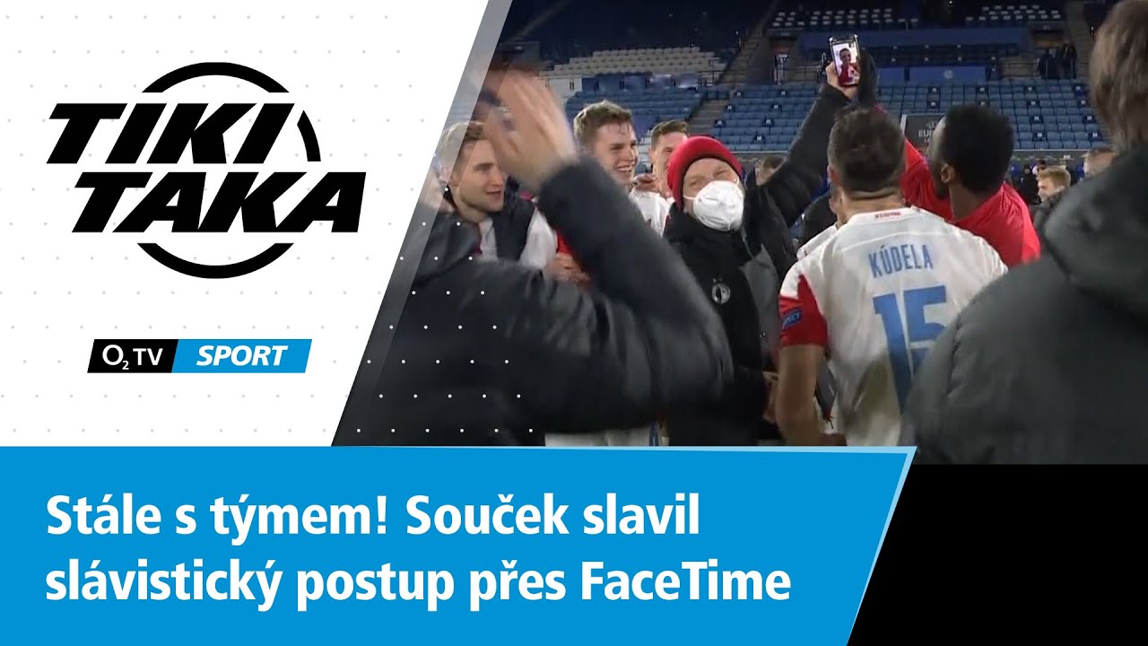 TIKI-TAKA: St&aacute;le s t&yacute;mem! Souček slavil sl&aacute;vistick&yacute; postup přes FaceTime