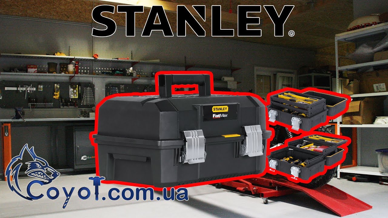 Консольный ящик Stanley 18