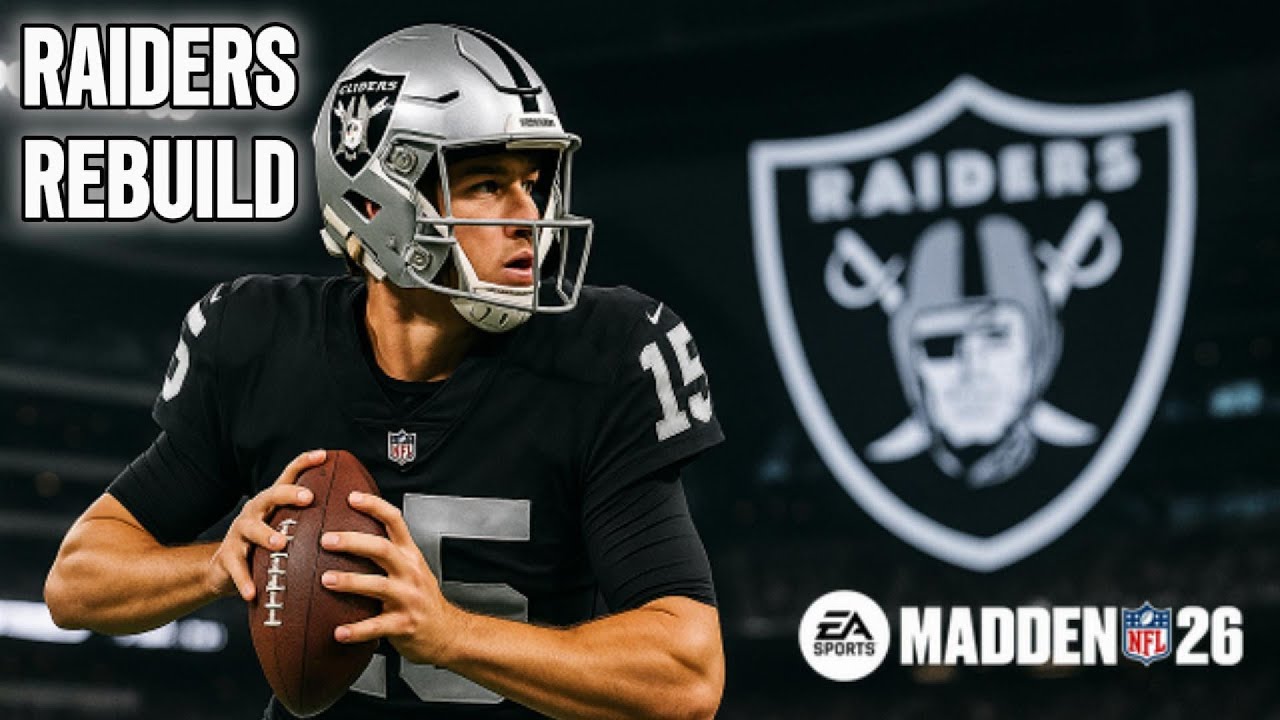 Can Fernando Mendoza Save the Raiders? Madden 26 Las Vegas Raiders Rebuild!