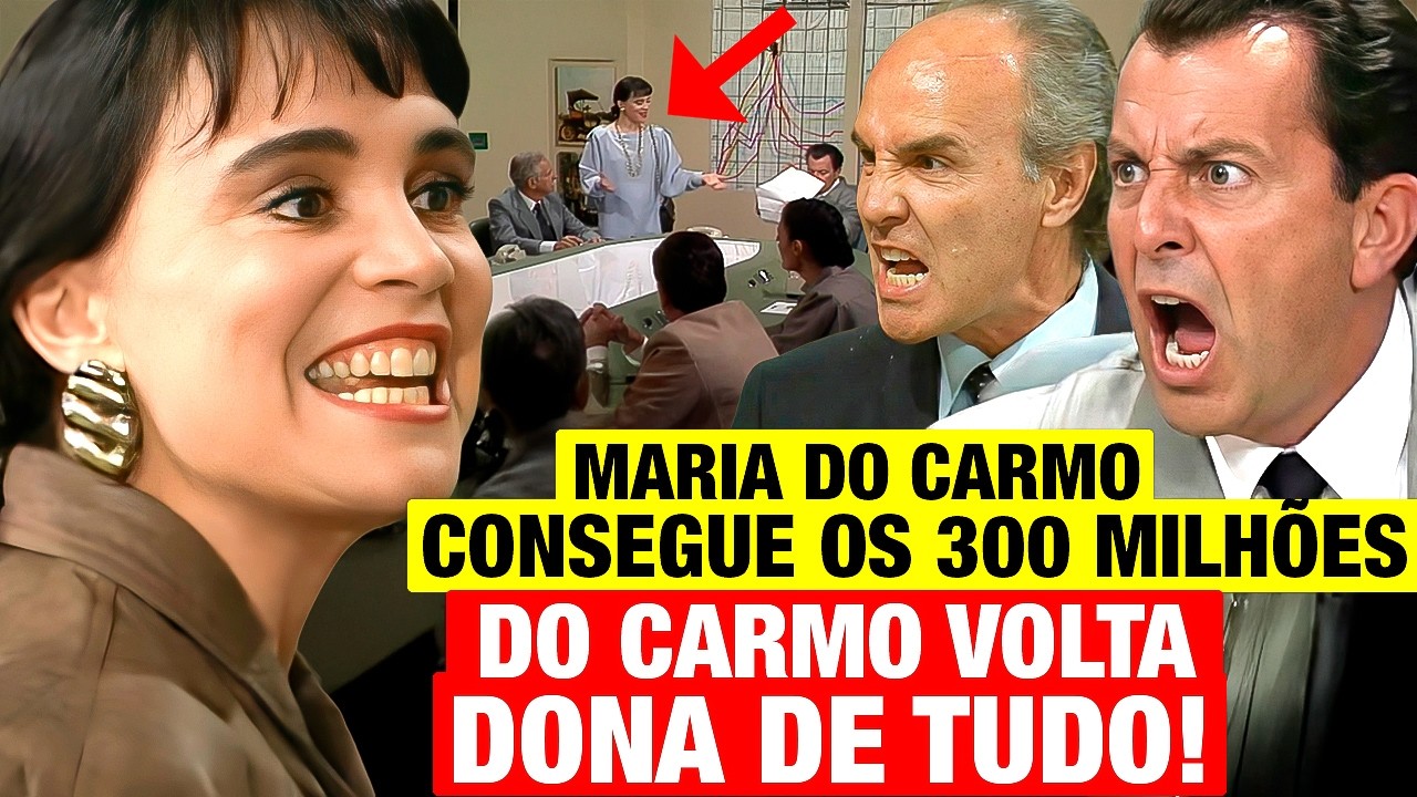 RAINHA DA SUCATA: Maria do Carmo pega os 300 MILHÕES, compra AÇÕES e faz VOLTA TRIUNFAL na SUCATA!