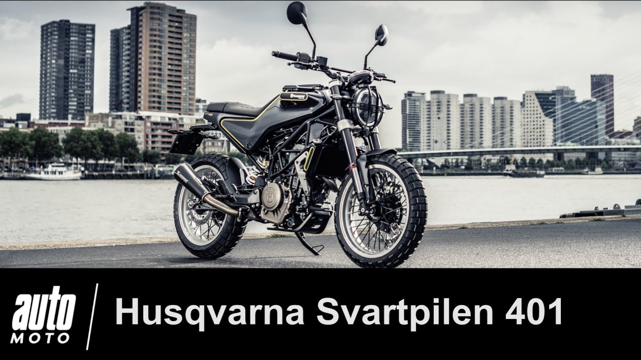 Husqvarna Svartpilen 401 ESSAI POV Auto-Moto.com