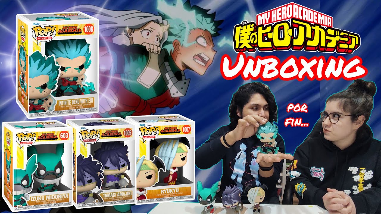 NUEVOS Funko Pop de My Hero Academia | Funko Pop Infinite Deku | Funko Pop Tamaki| Funko Pop Ryukyu