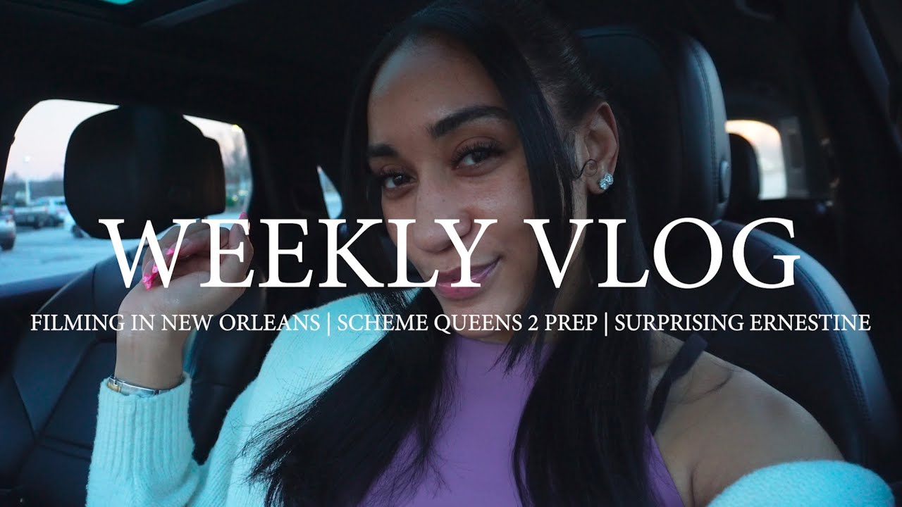 WEEKLY VLOG: IN NEW ORLEANS + SURPISING MY FRIEND FOR HER BDAY + POCA COMES TO VISIT ATL!