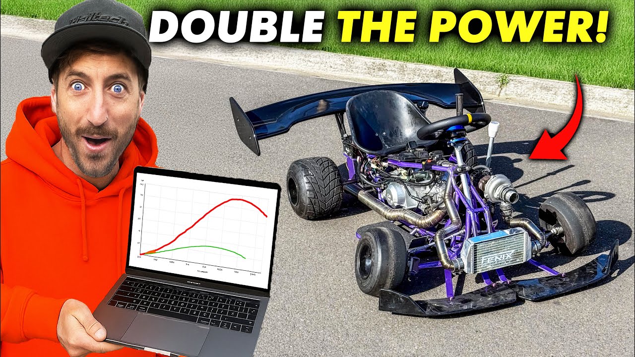 150cc TURBO Tuning for MAX BOOST! | Go Kart
