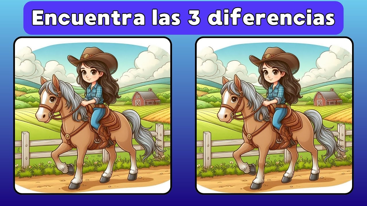 ¡Encuentra las 3 diferencias! Desafía tu mente con estos divertidos retos visuales