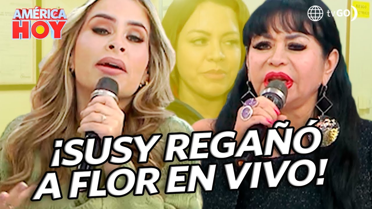América Hoy: Susy Díaz se molestó en vivo con Flor Polo e hizo fuerte pedido (HOY)