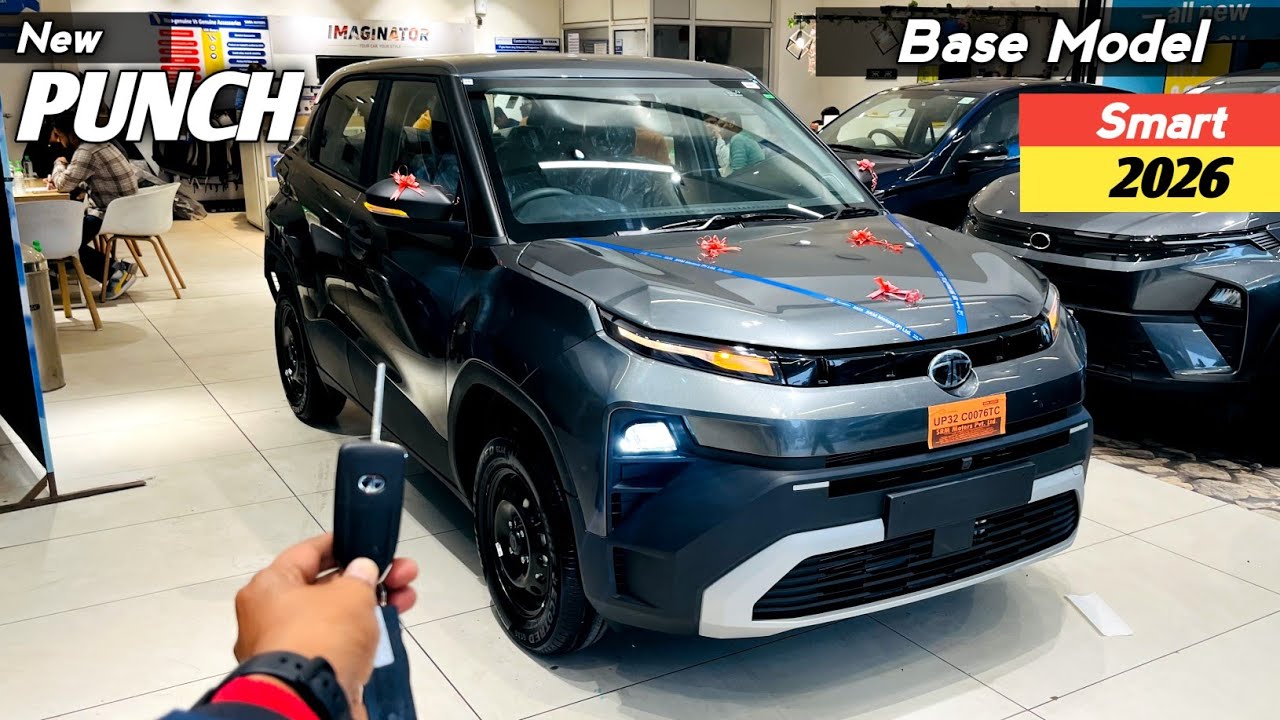 New Tata Punch Base Model Smart 2026 ❣️| मात्र ₹5.59 लाख वाला Tata Punch Facelift का Base Model 🤑|