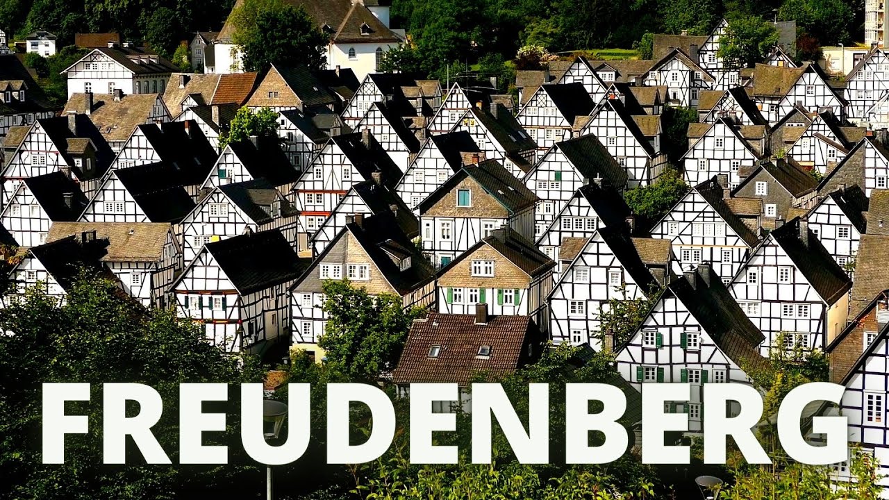 FREUDENBERG - die ungewöhnlichste und schönste Fachwerkstadt in Deutschland