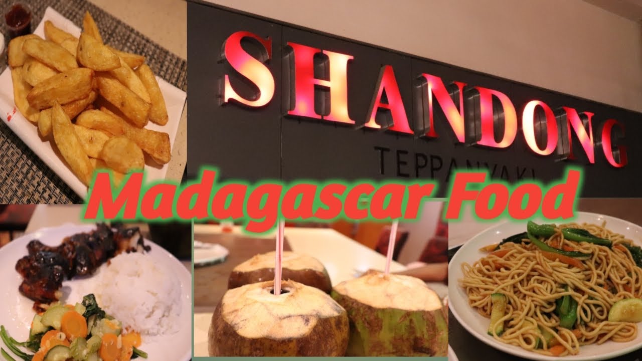 Madagascar Food. SHANDONG Restaurant @ La City, Ivandry, Antananarivo.
