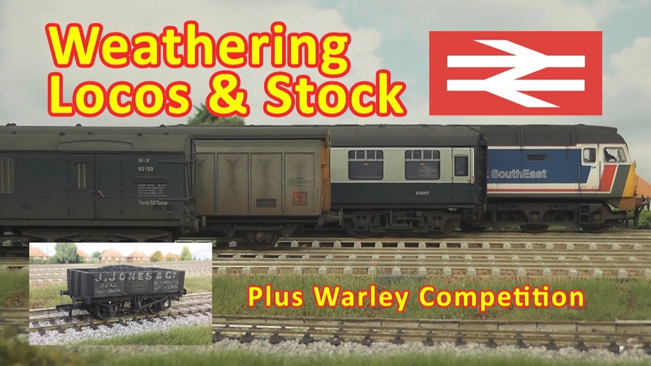 Weathering Locomotives and Rolling Stock