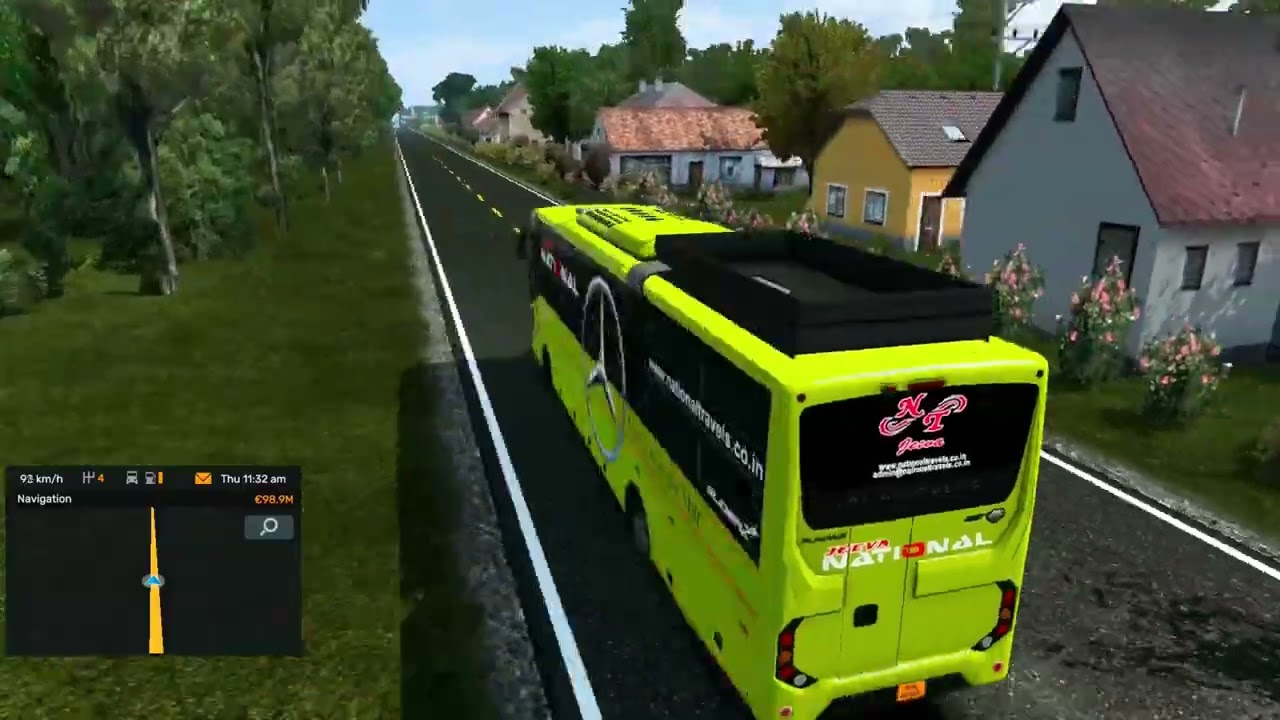 National travels fast driving 🔥 ets2 