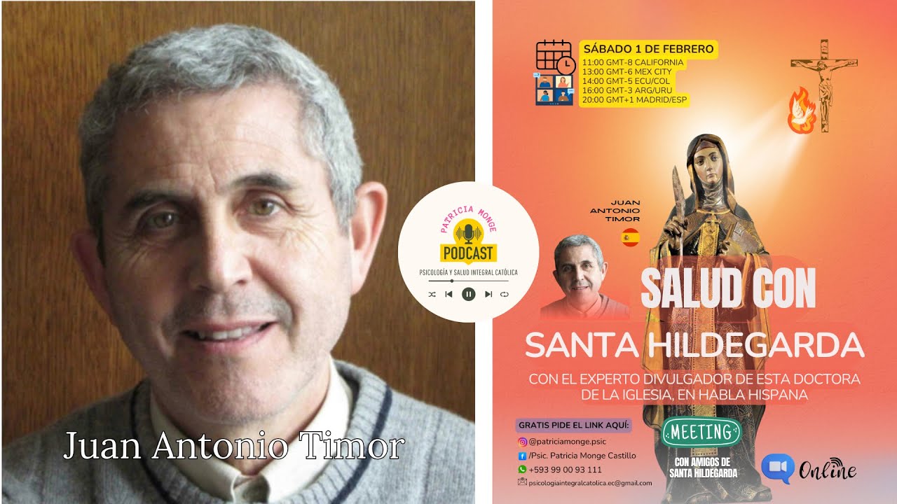 🌿🥙Aprende los remedios de Santa Hildegarda con Juan Antonio Timor 👨🏻‍🏫🇪🇸