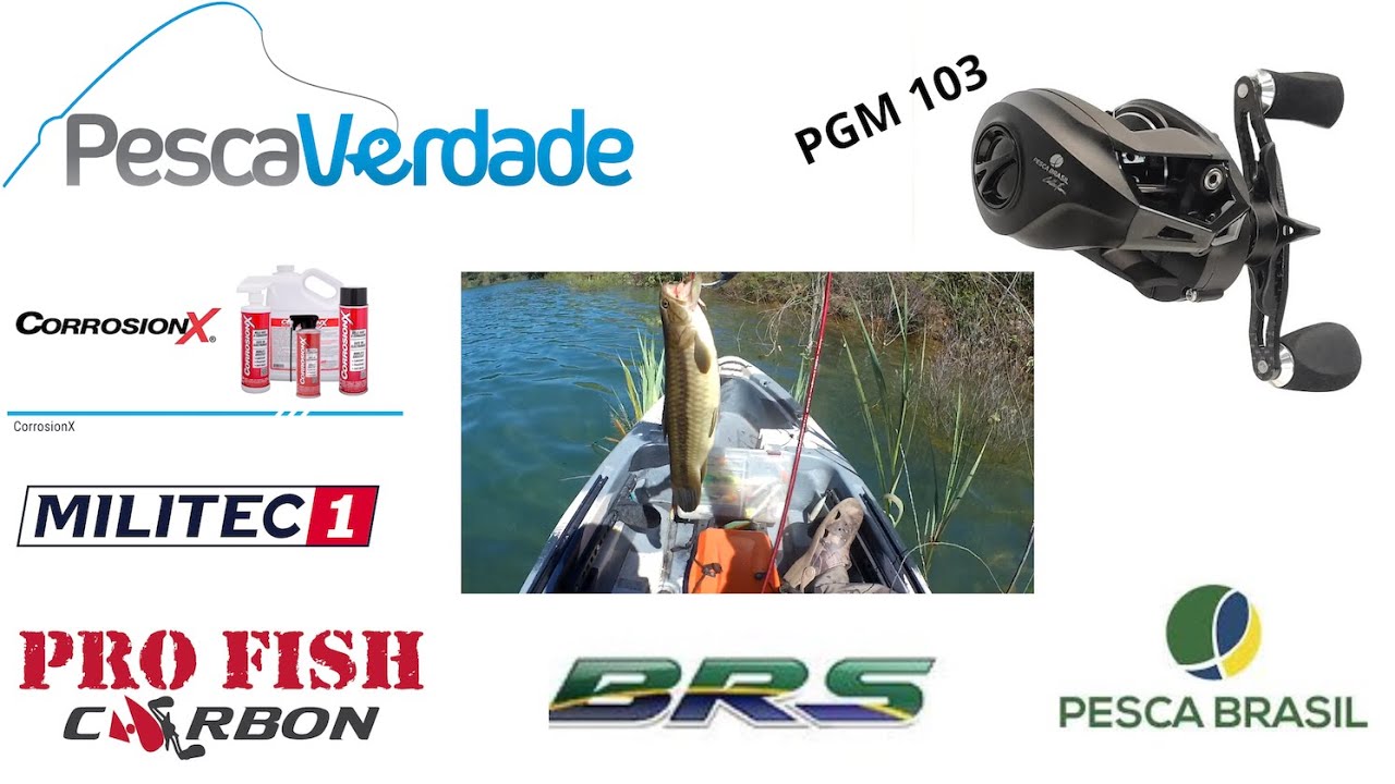 Carretilha Raptor Pesca Brasil - PGM 103