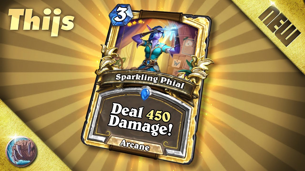450 DAMAGE on TURN 7? This deck is INSANE! - Hearthstone Thijs
