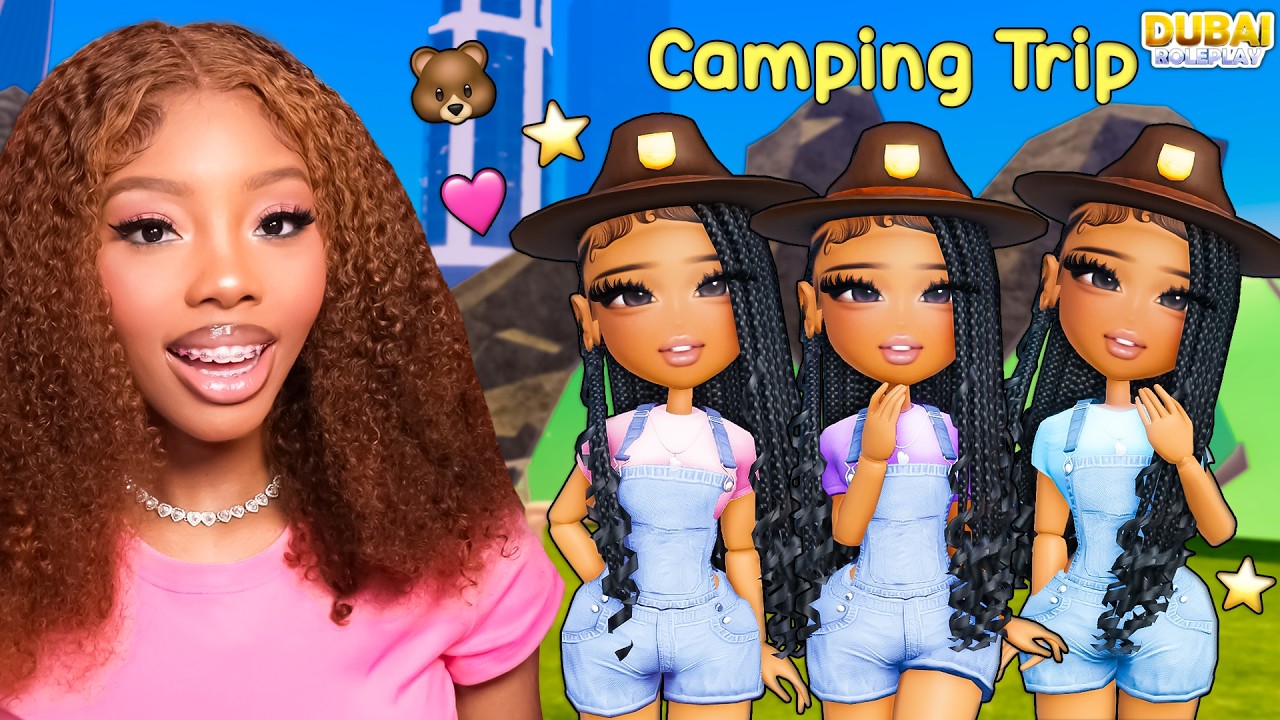 REALISTIC TRIPLETS Go CAMPING | Roblox Life Together Snapchat Rp
