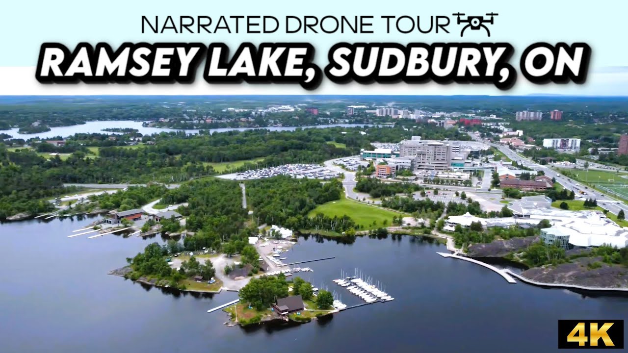 🌊 Sudbury, Ontario 🌅✨4K Drone