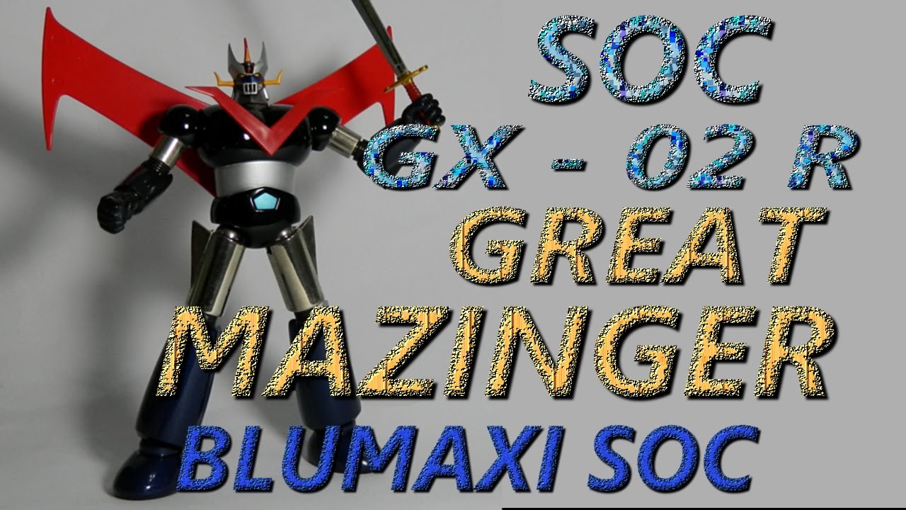 soul of chogokin GX 02R GREAT MAZINGER -recensione di BLUMAXI