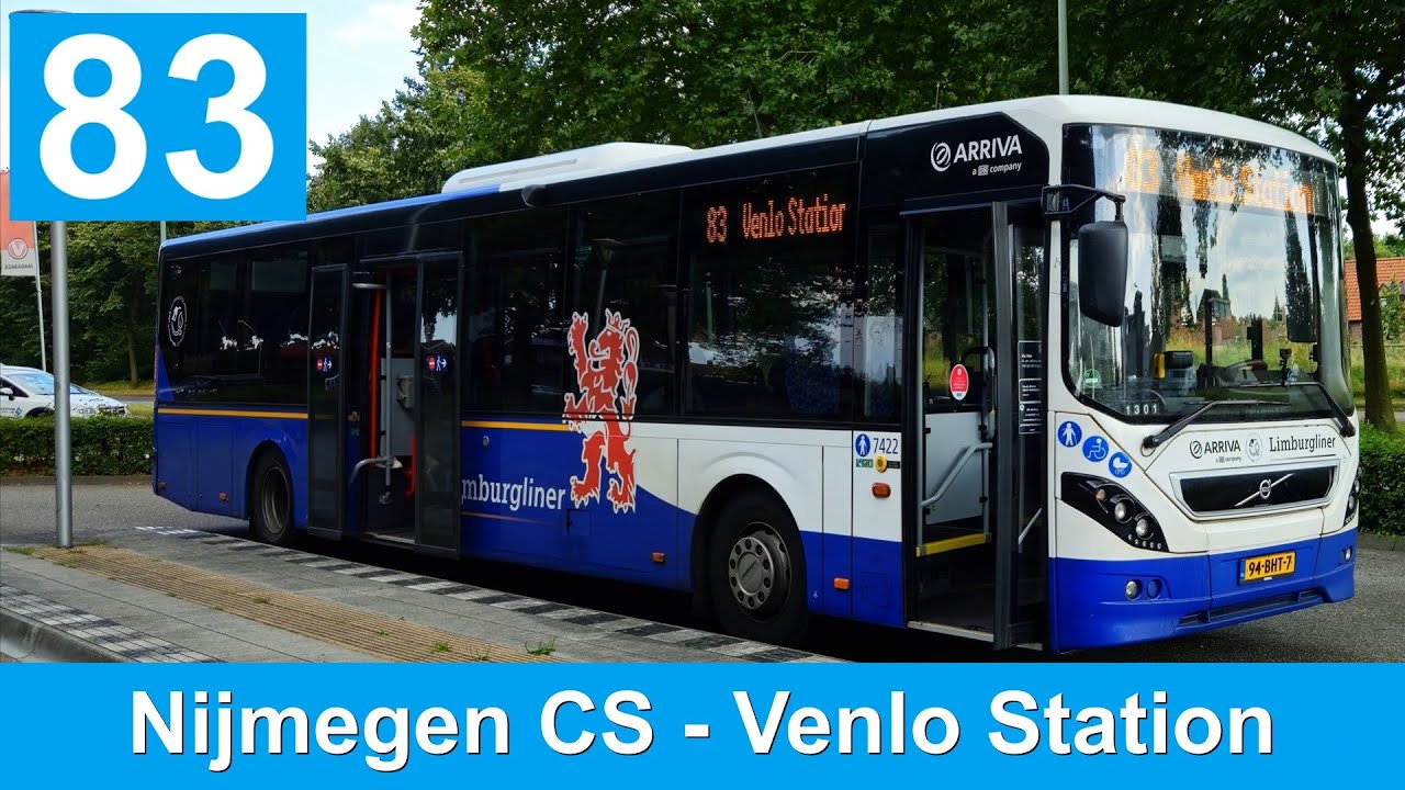 Arriva lijn 83: Nijmegen CS - Venlo Station | Arriva Limburg | Arriva 7422 + 7421 | 2024