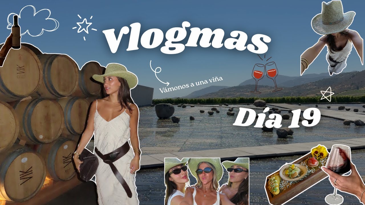 Vlogmas 19: fui a la mejor viña del mundo (Vik Chile) 