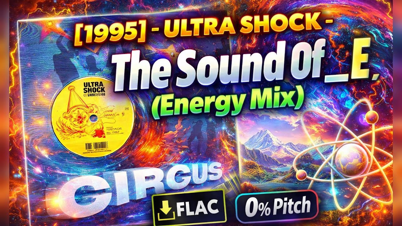 ULTRA SHOCK – THE SOUND OF E (ENERGY MIX) [1995] | TRANCE / HARD TRANCE | VINYL RIP FLAC 24-BIT