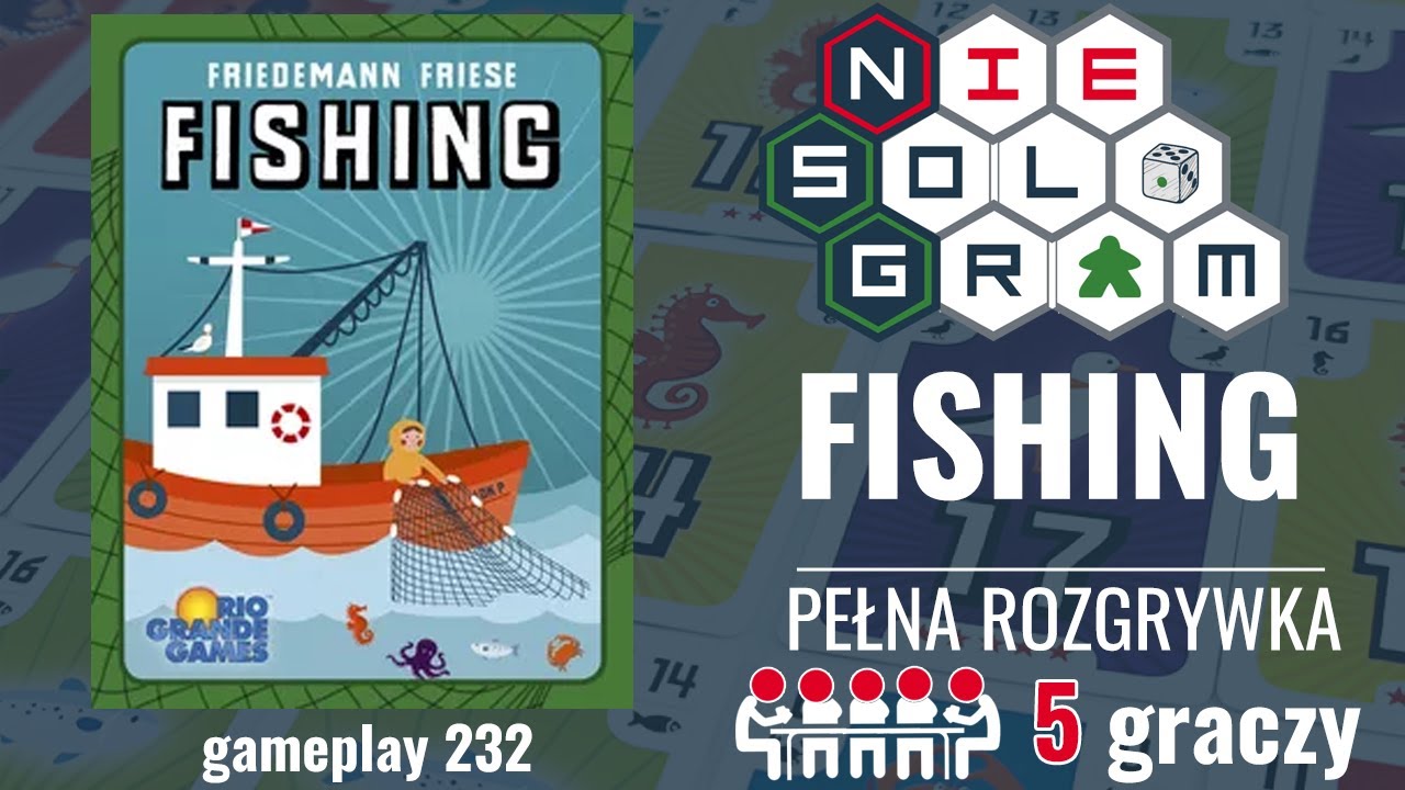 👥 NieSoloGram #25: FISHING | pełna rozgrywka na 5 graczy | zasady gry | gameplay 232