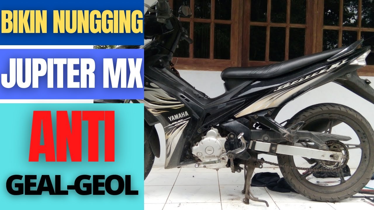 КАК УСТАНОВИТЬ МОНОАМОРТИЗАТОР JUPITER MX ВЫШЕ