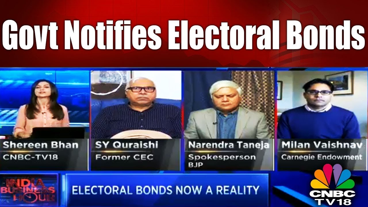 Government Notifies Electoral Bonds | India Business Hour | CNBC TV18