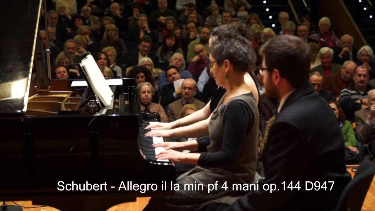 Maria-João Pires and Lilit Grigoryan - Franz Schubert - Allegro in A Minor, D 947 