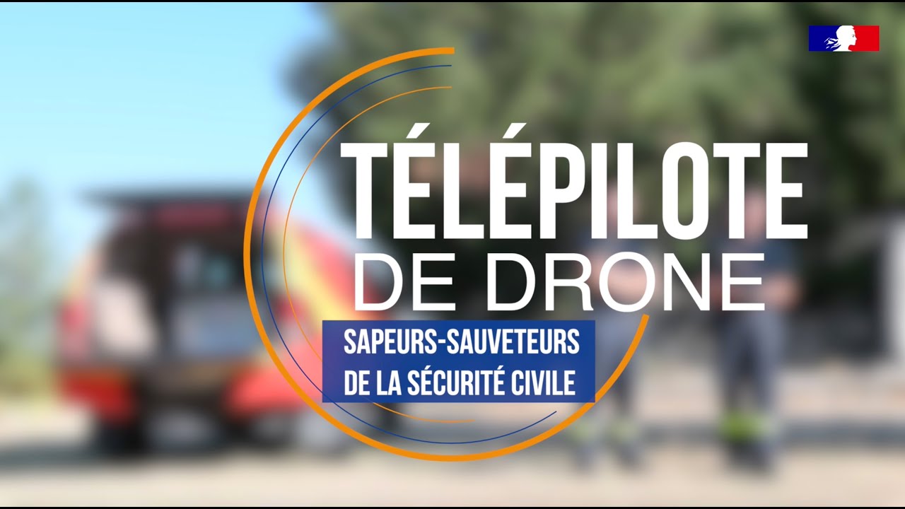 Caporal-Chef Alexandre, télépilote de drone pour la Sécurité civile