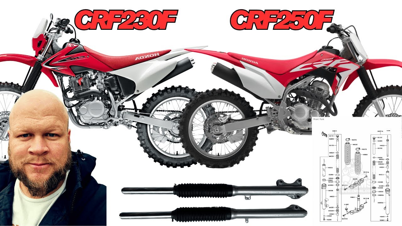 2003-2026 Honda CRF230F / CRF250F - Fork Service / Fork Seal Repair - How-To