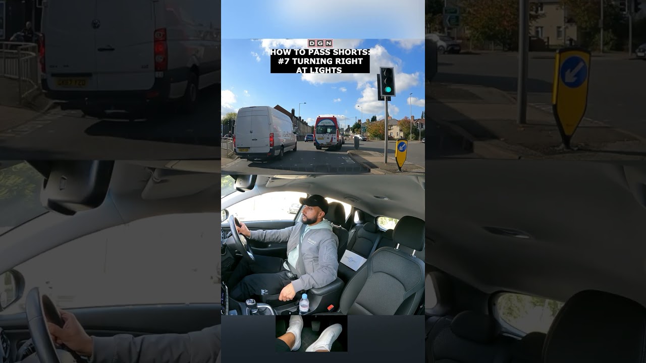 HOW TO PASS SHORTS #7: TURNING RIGHT AT TRAFFIC LIGHTS