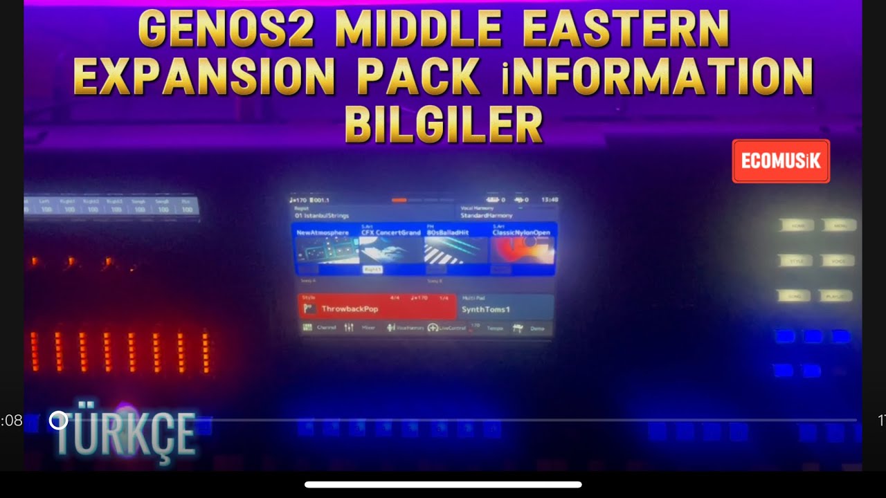 Genos2 Middle Eastern Expansion Pack