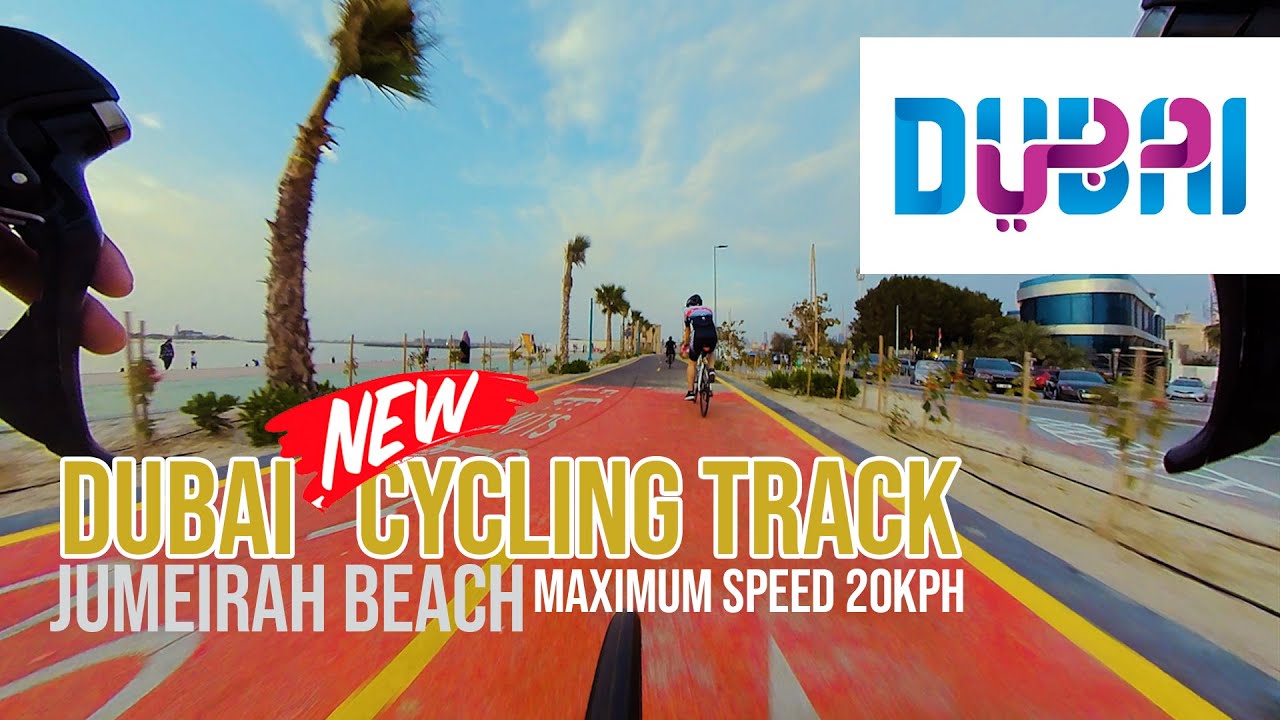Dubai NEW 16KM Cycling Track - Jumeirah Beach