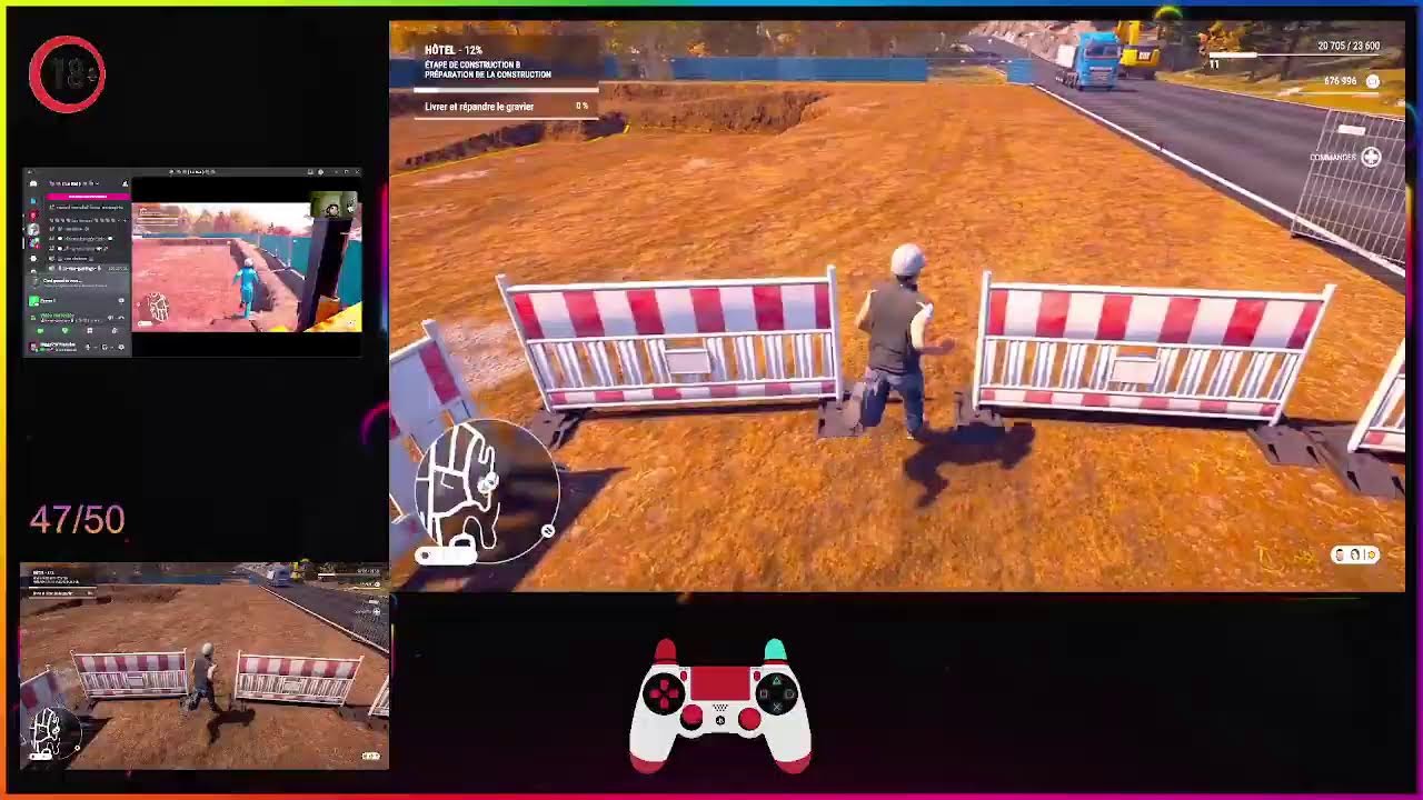 S1 ep 07 Autre Chantier de fan ⚔️ ( Projet secret en construction 👀
) ⚔️  Game viewers