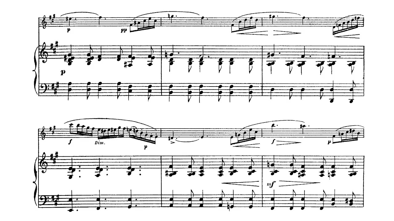 Benjamin Godard - Scènes Écossaises for Oboe and Piano, Op. 138 (1892) [Score-Video]