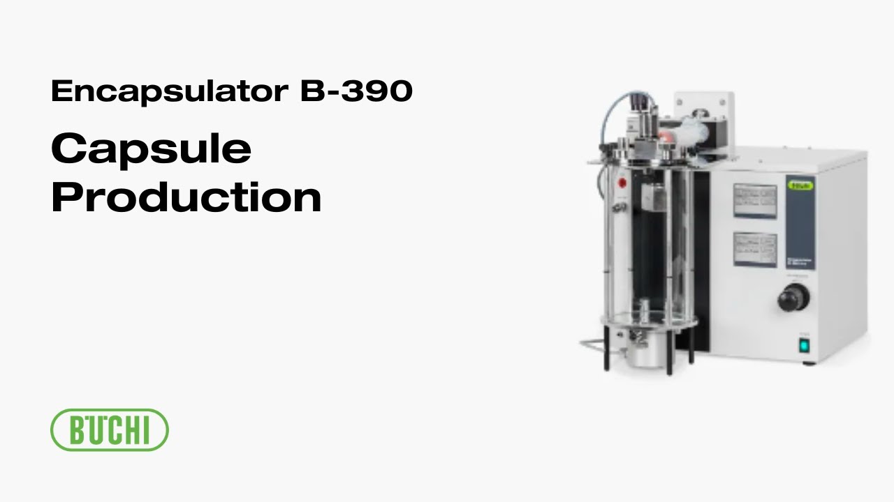 BUCHI Encapsulator B-390 Capsule Production