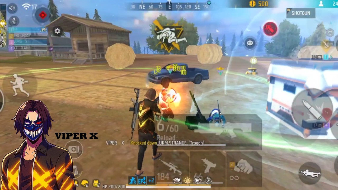 Funny moment in tournament free fire