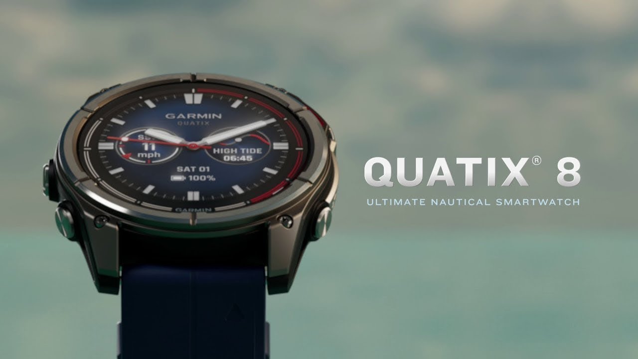 Garmin | quatix 8 | Najlepszy smartwatch żeglarski