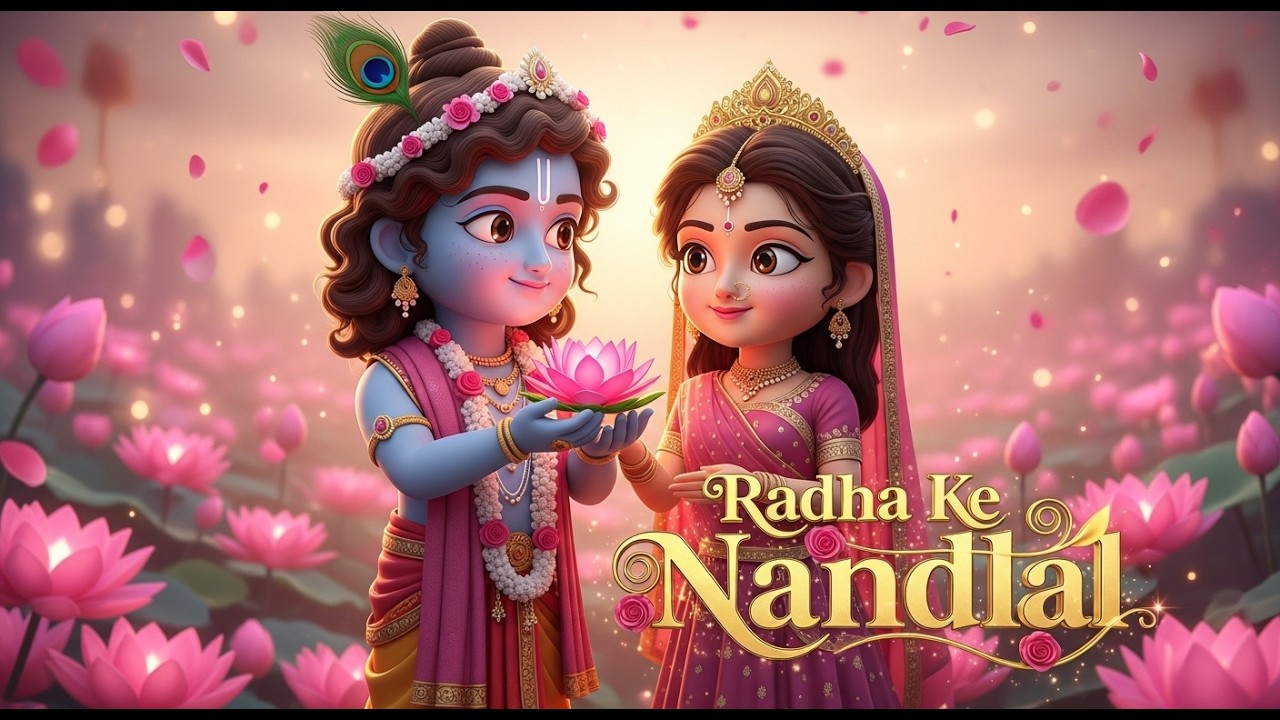 Radha Ke Nandlal — Divine Love Bhajan for Peace & Calm | Soulful Krishna Devotion