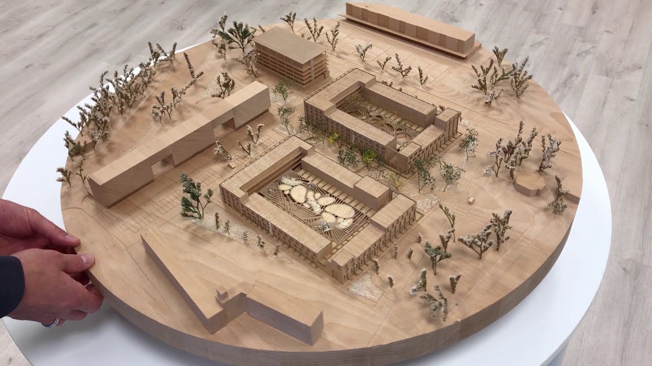 Klimaatadaptief en duurzaam woningbouwplan De Heemtuinen  | Maquette overview