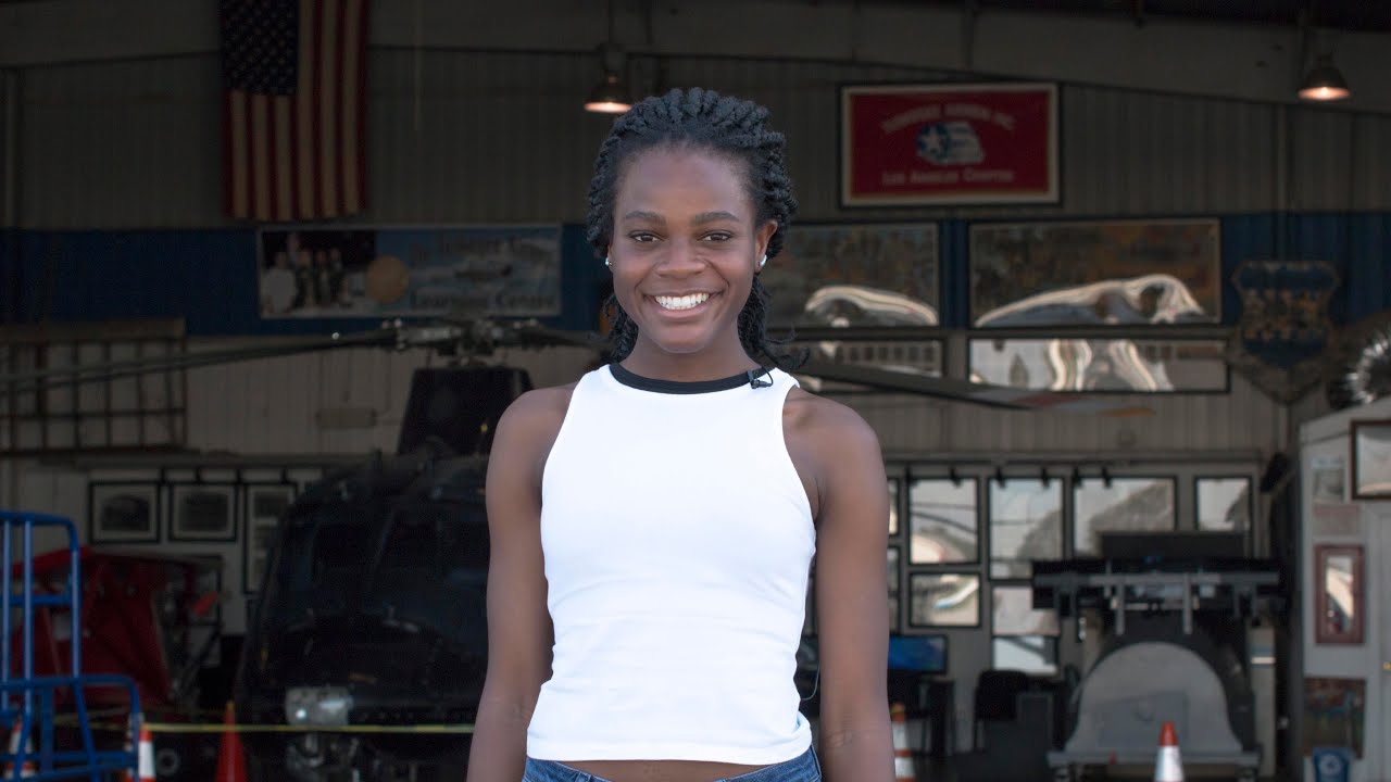 UCLA senior Kimberly Anyadike has a new flight plan