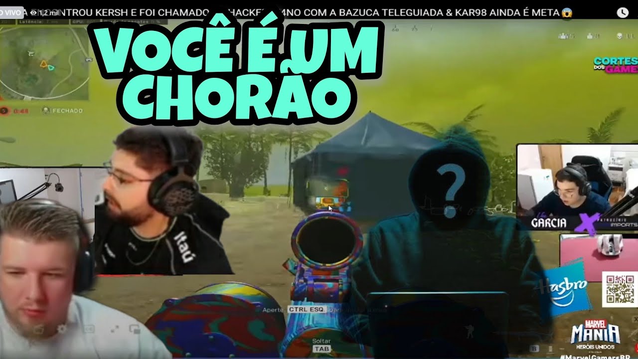 TONYBOY REAGINDO A FELIPE KERSCH CHAMANDO GARCIA DE HACKER!