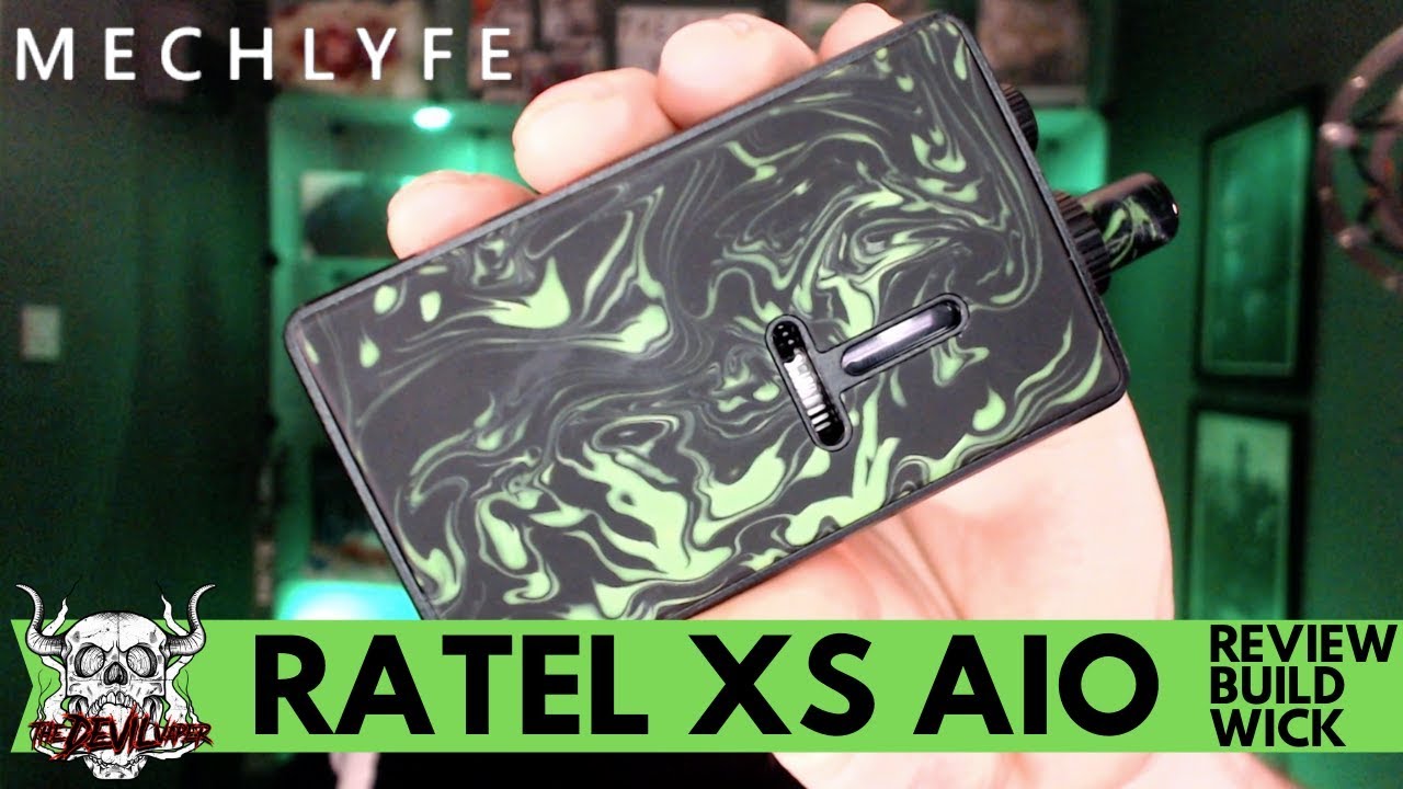 MECHLYFE RATEL XS 80W Rebuildable AIO Review & Build