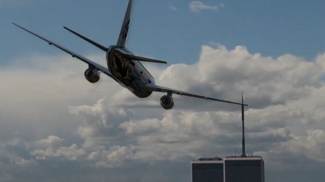American Airlines Flight 11/United Airlines Flight 175 - Crash Animation