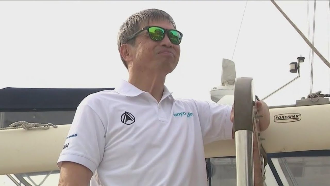 Blind sailor's transatlantic journey